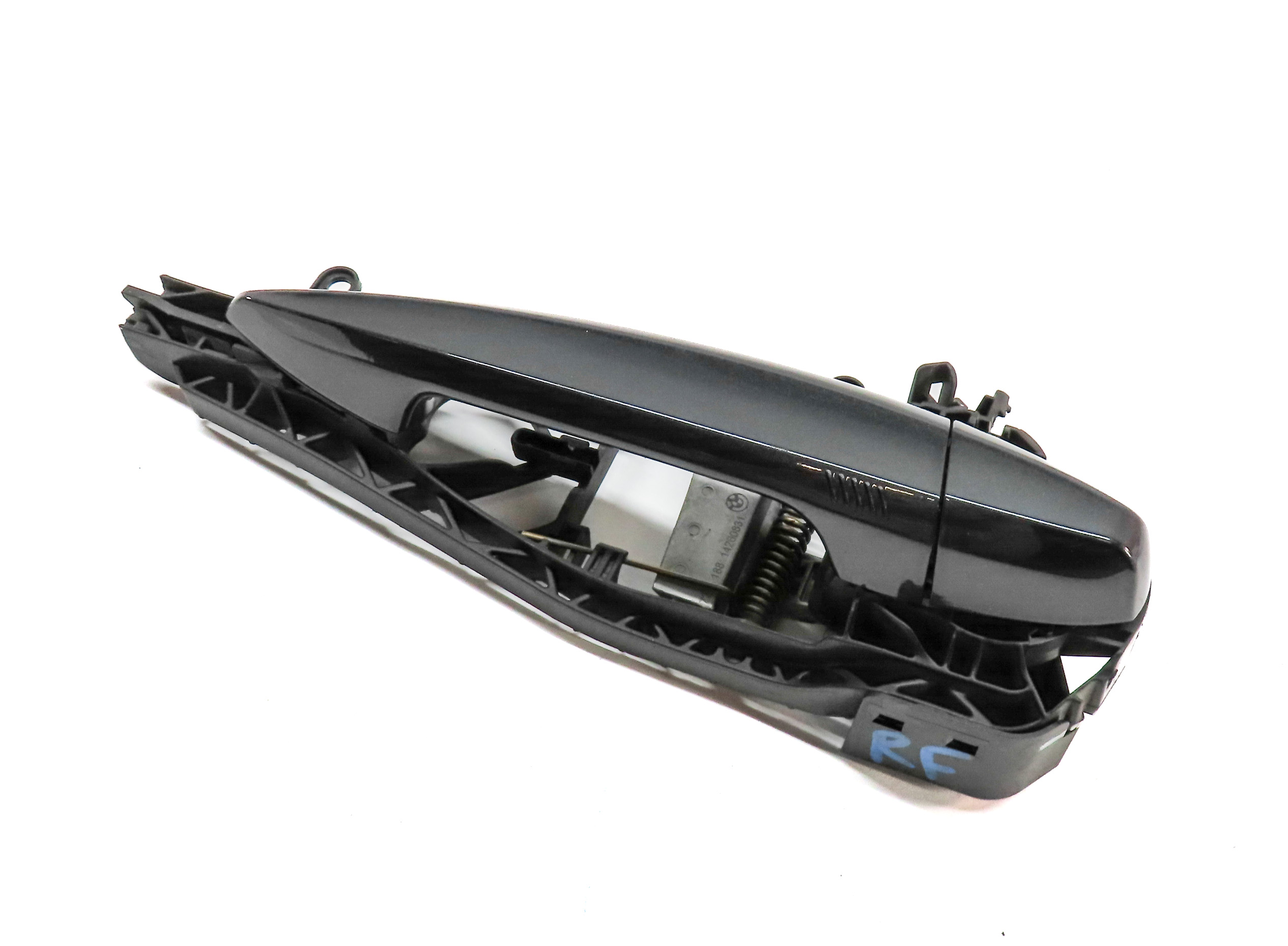 14-21 BMW X1 X2 X5 X6 (F15 F16 F39 F48) REAR RIGHT COMFORT DOOR HANDLE (Gray) — exact item pictured
